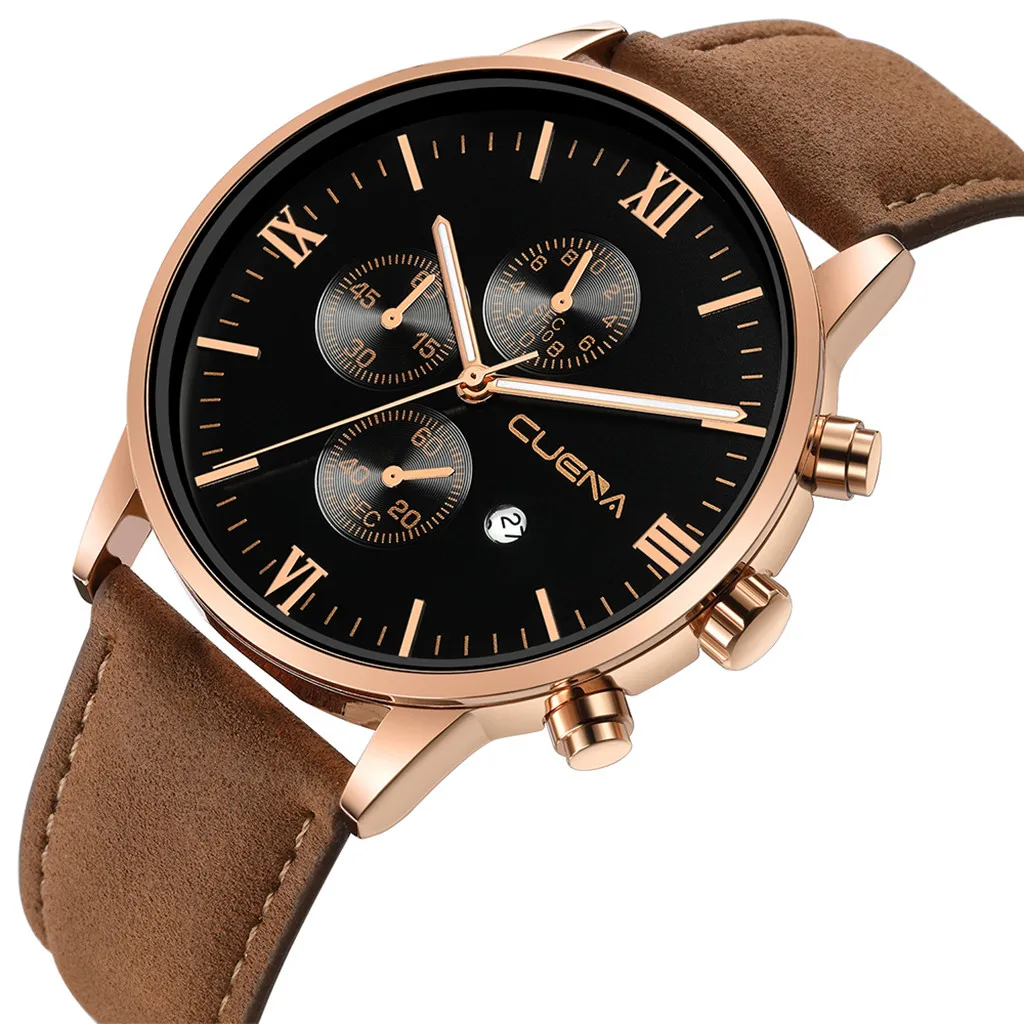 Часы otoky мужские часы 2019 новые модные роскошные кварцевые Reloj Hombre циферблат из