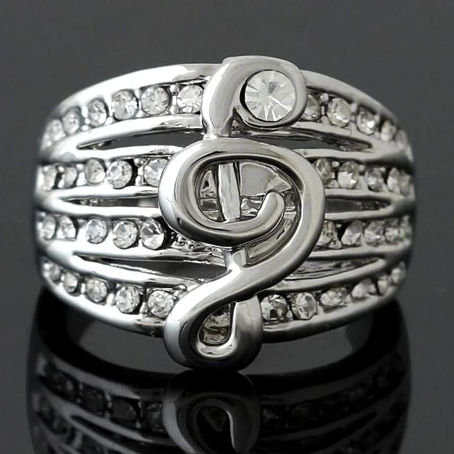 Подарок на день Святого Валентина женский белый цвет изысканная музыкальная