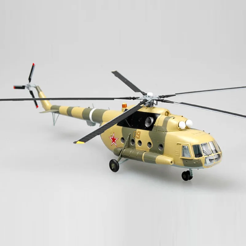 Easy Model ВВС России Mi-8 хип-вертолёт 1/72 весы Готовая модель игрушки для сбора подарок 37040