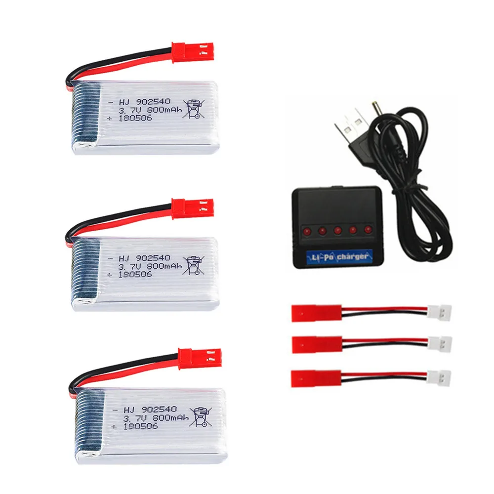 Аккумулятор Lipo 902540 3 7 в 800 мАч для MJX R/C X400 X500 X800 HJ819 X25 батарея радиоуправляемого