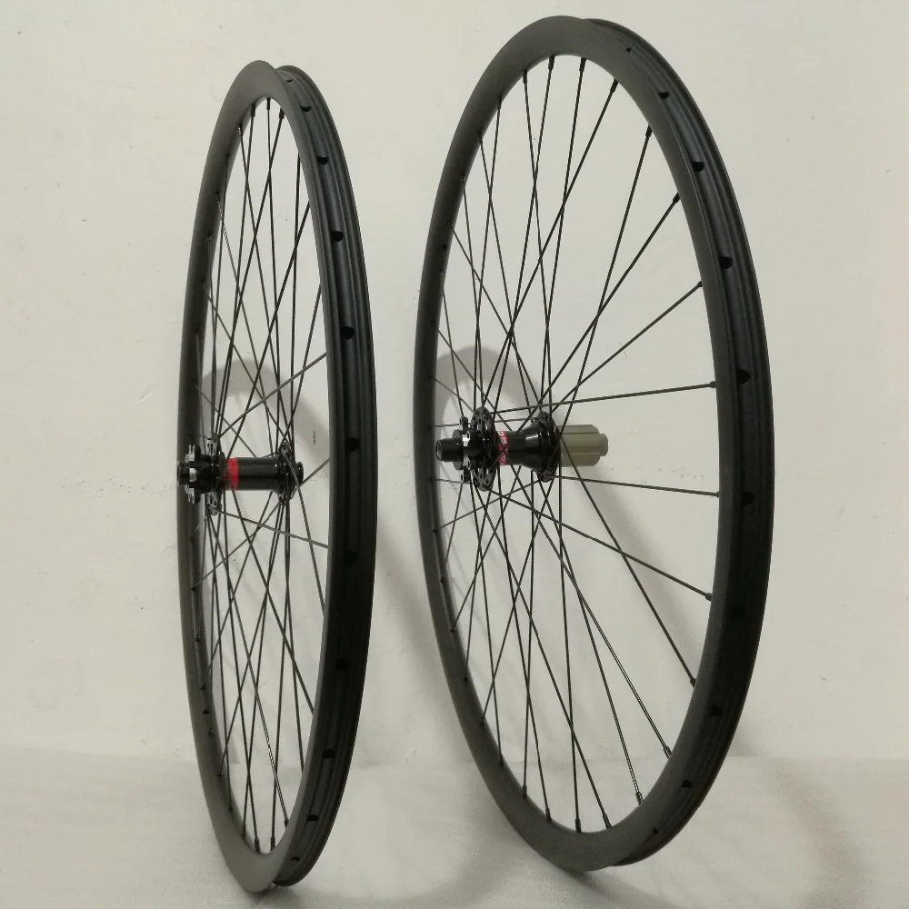 27 мм * 23 XC/AM 29er 650B 26er углеродная колесная пара безкамерная совместимая горная mtb