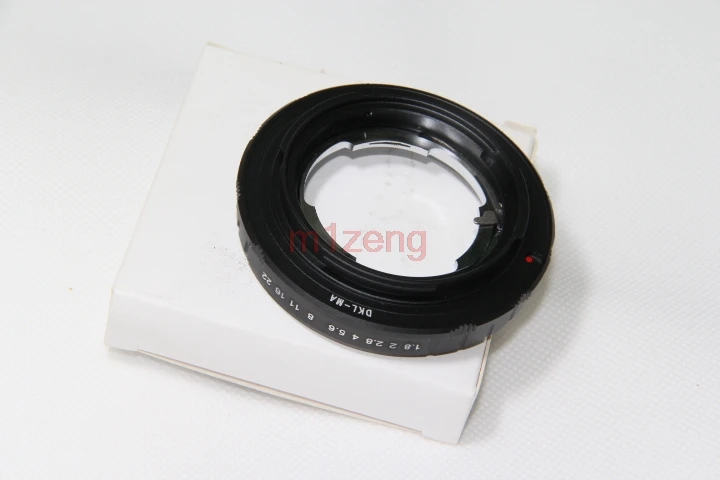 DKL-MA Voigtlander Retina линзы DKL to Alpha Minolta адаптер MA A900 A850 a580 A350 A550 A700 камера | Электроника