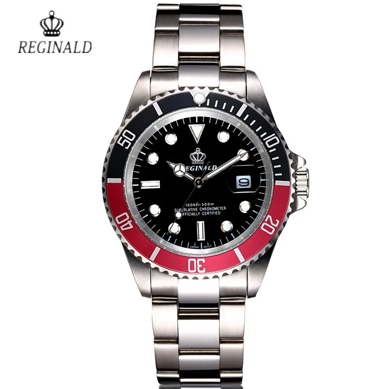 2019 Новинка! 5 бар Водонепроницаемый Фирменная Новинка Реджинальд модные часы Для