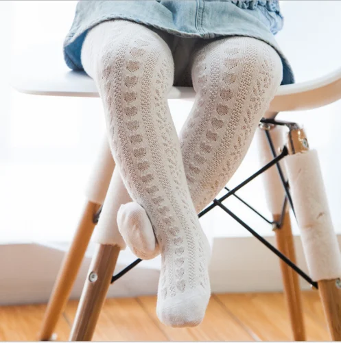 Мягкие колготки Canis для новорожденных девочек детские чулки кружевные Чулочные