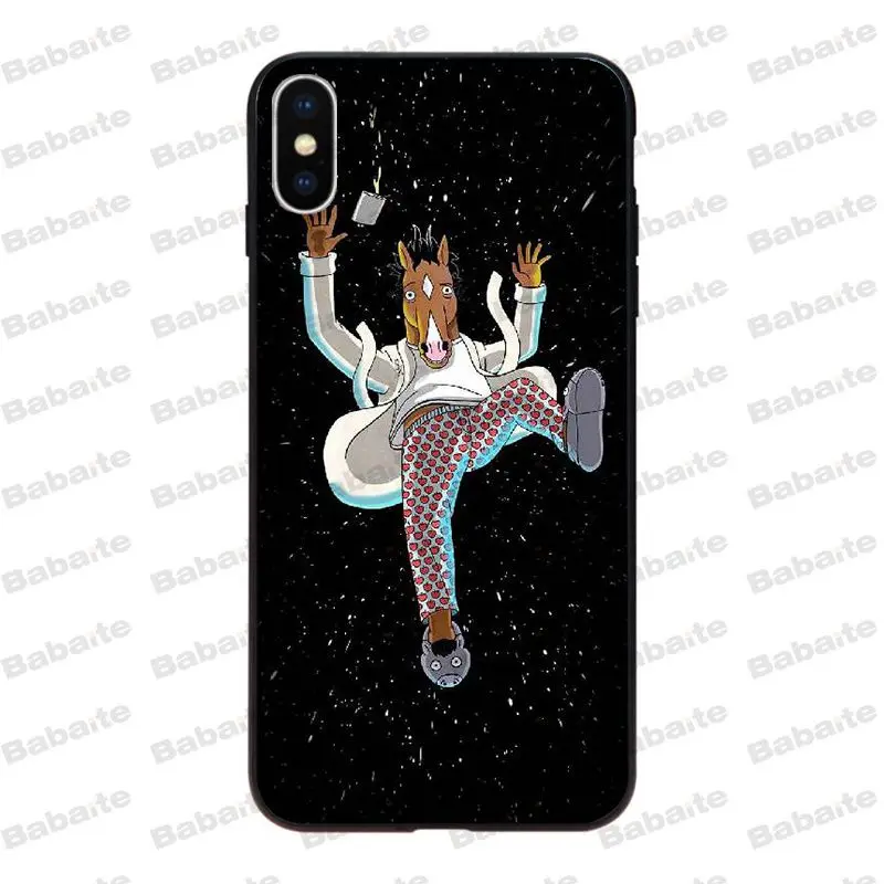 Babaite BoJack Horseman Мягкий силиконовый чехол для телефона для iPhone 8 7 6 6S plus X Xs Xr XsMax 5 5S SE 5c Cover11 11pro 11promax