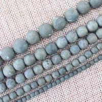 frost natural pyrite round beads 4 12mm 15inch beadsfor diy jewelry making we provide mixed wholesale for all items