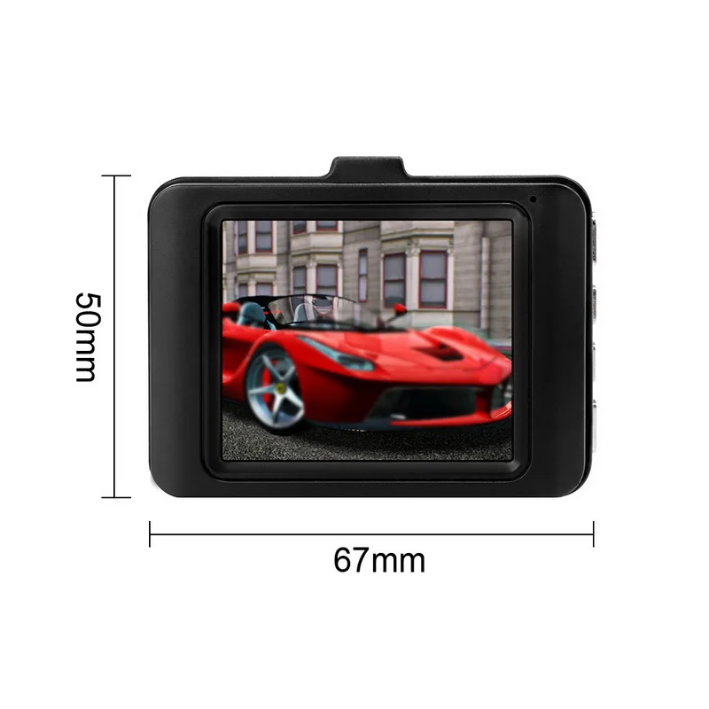 TOSPRA Full HD 1080P Автомобильная Камера 2 0 дюймов 90 градусов широкоугольная камера