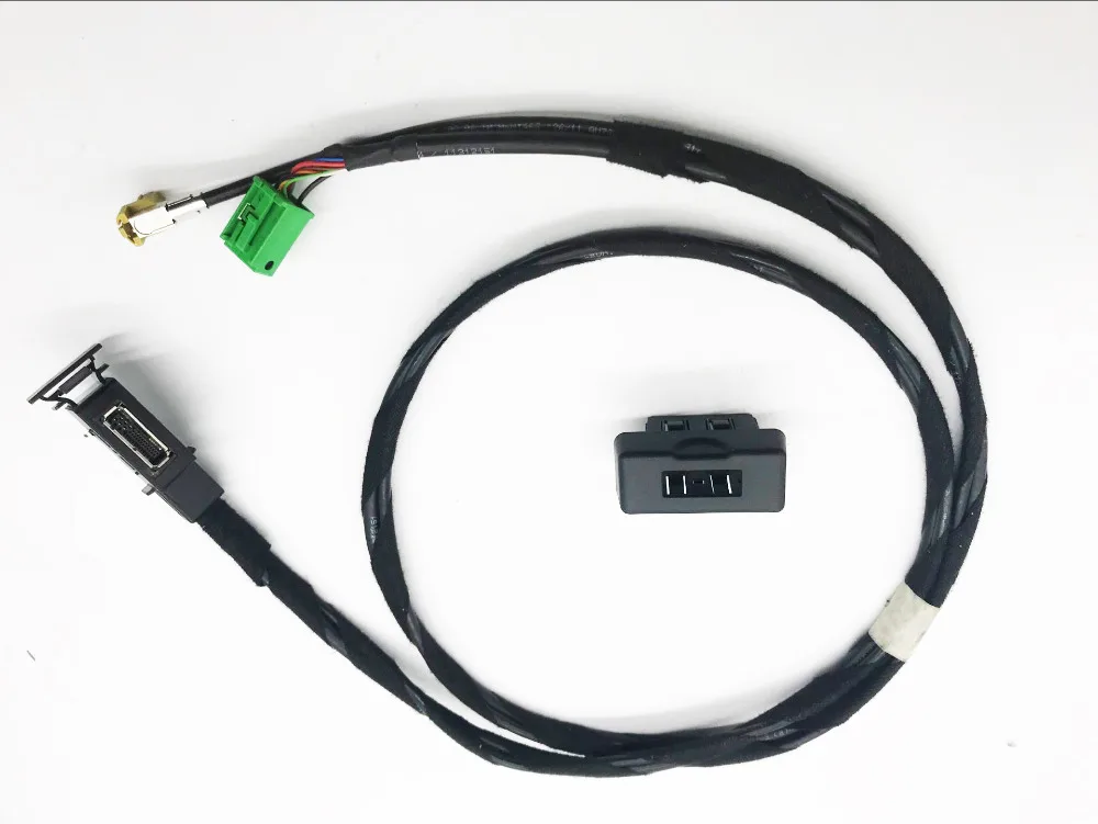 AMI AUX USB интерфейс с жгутом кабеля для AUDI A4 A5 A6 Q5 Q7 4F0 035 909