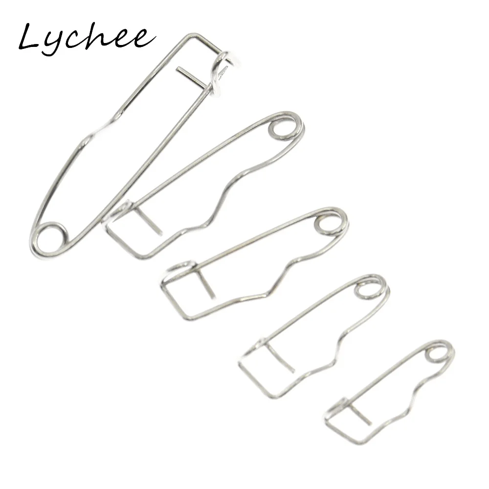 Lychee 100 шт. Новое поступление изогнутые железные булавки для рукоделия швейные