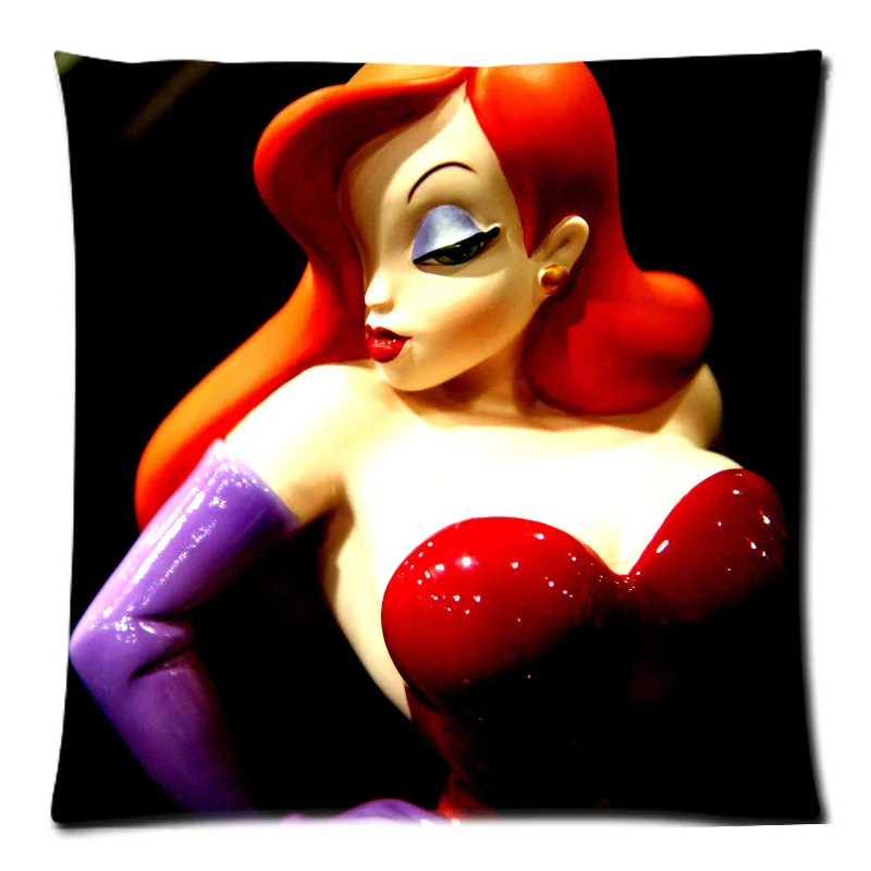 Двухсторонняя наволочка Jessica Rabbit из полиэстера с индивидуальным дизайном