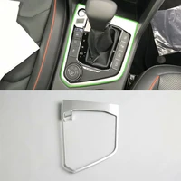 car accessories lhd interior decoration abs front center gear shift panel cover trim for volkswagen tiguan l 2016