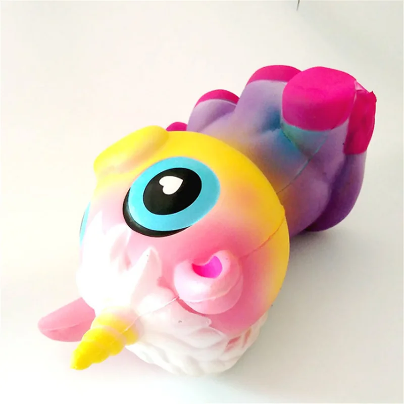 Антистрессовый Pegasus PU Мягкий медленно поднимающийся Единорог Squishi Squeeze Squishes ремешок для всех смартфонов Мобильный телефон ремни