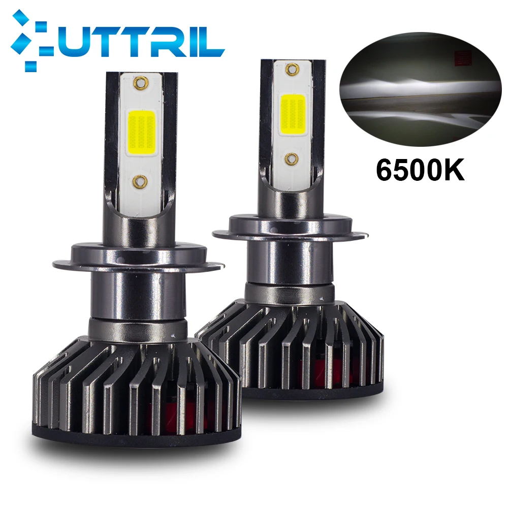 Uttril светодиодные фары H7 led H4 Автомобильные лампы H1 H8 H9 H11 9005 HB3 9006 HB4