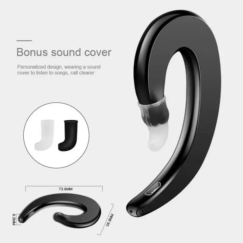 Наушники с костной проводимостью водонепроницаемые Bluetooth-наушники настоящие
