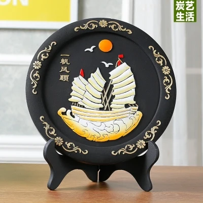 

new style Home Furnishing decoration crafts carving room bedroom living room TV cabinet cabinet creative small ornament gift