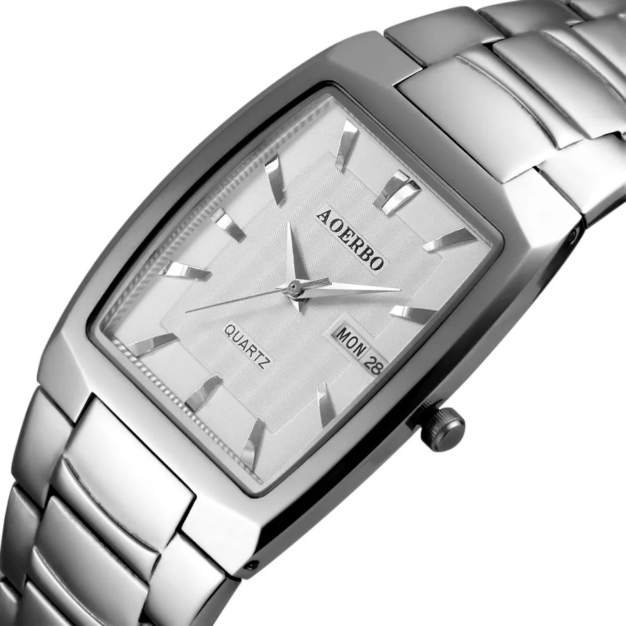 Новые мужские часы лучший бренд класса люкс 50 м водостойкие ультра тонкие Дата