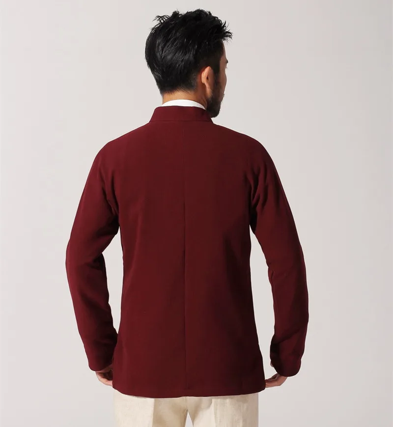 Новое поступление китайская мужская хлопковая куртка Кунг-фу весенне-осеннее