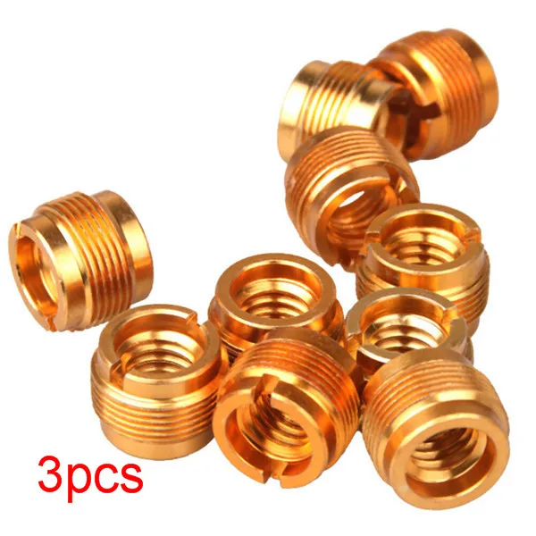 3 шт. Портативный 3/8 &quotдо 5/8&quot Микрофон стойка для ниток адаптера переменного