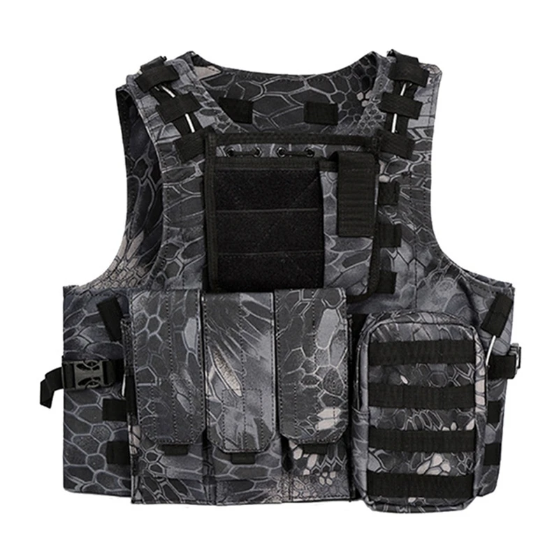 Тактический жилет для силовых органов Molle Airsoft модульный CS полевой армейский жилет для фанатов для активного отдыха тренировочный жилет