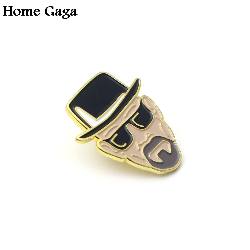 Homegaga Breaking Bad Metal цинковые эмалированные булавки трендовые медали рюкзак рубашка