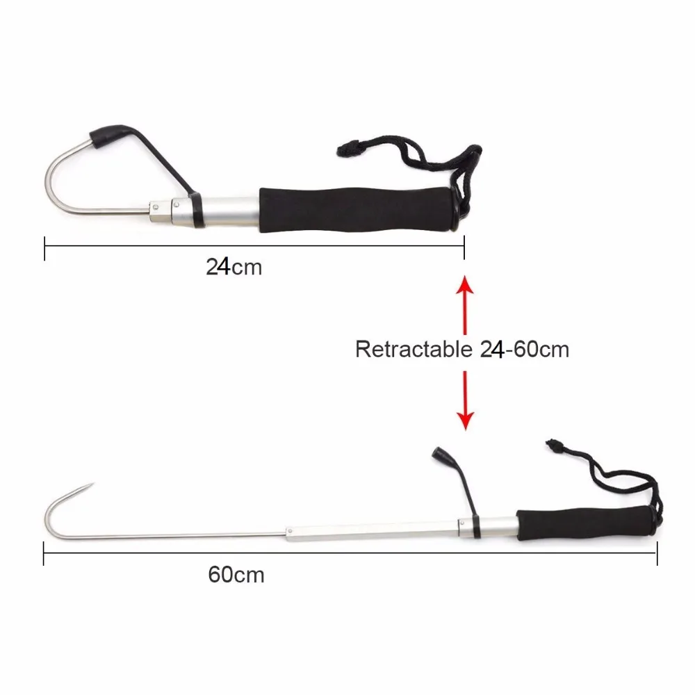 Фирменная Новинка! 60 см Spade Крючки Рыбалка снасти посадка рыба багор | Спорт и