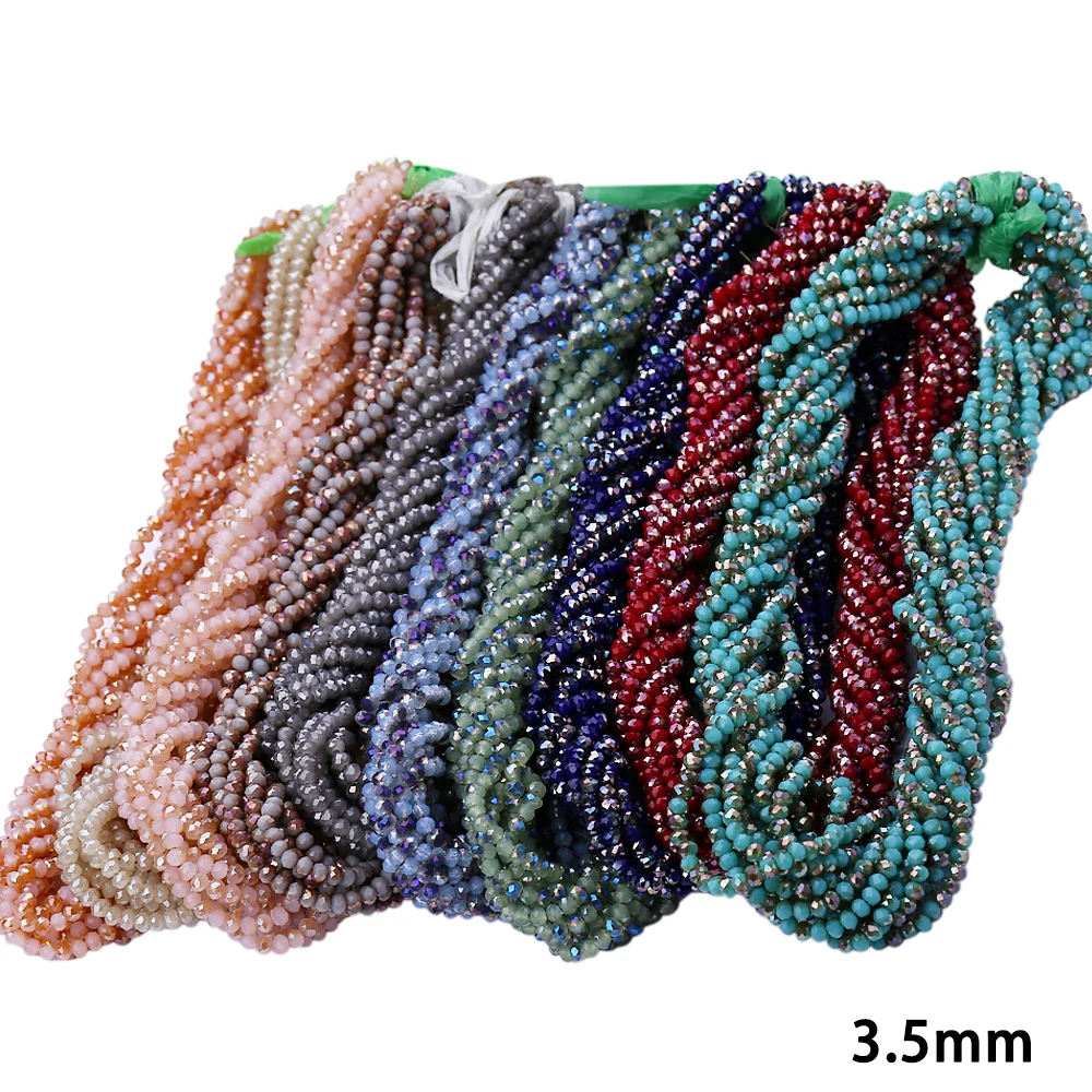 Разноцветные Австрийские хрустальные стеклянные бусы &quotсделай сам&quot