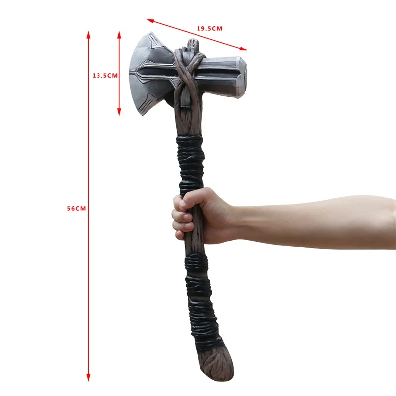 [Лучший] Тор Stormbreaker Tomahawk Hammer фигурка Коллекционная модель детский подарок