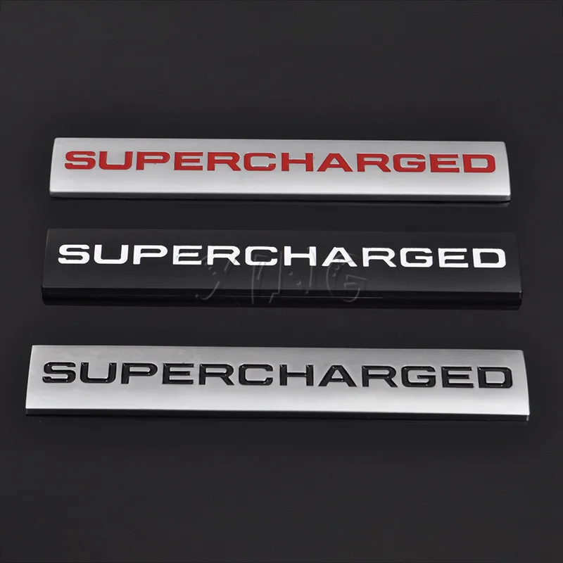 Автомобильная наклейка эмблема авто значок для Supercharged Land Rover Range Sport Audi A4 A5 A6 Q3 Q5 VW