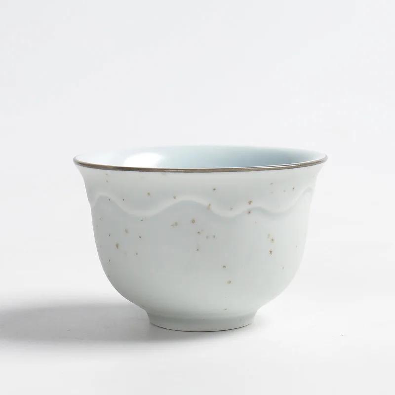 BENEWOTER Handmade Japan Ceramic Rough Pottery and Porcelain Teacup Kung Fu Tea Set Cup Drinkware Home Office Decor Ornament | Дом и сад