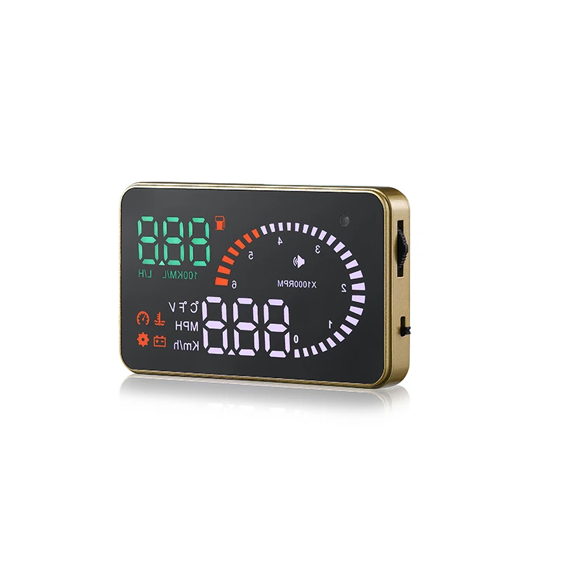 JUEFAN X6 OBD2 EOBD HUD Дисплей Plug and Playcar двигатель Аварийная Сигнализация Автомобильный