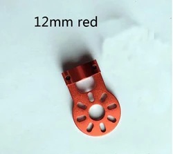12mm red Yuenhoang 2 шт. D12MM 16 мм 18 мм углеродное волокно трубка рычаг крепления двигателя алюминиевый сплав держатели Drone рамка фиксированные сиденья - Цвет: 12mm red