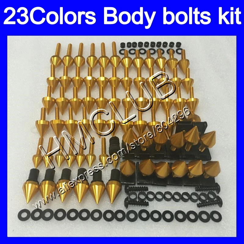 

Complete Fairing bolts kit For SUZUKI GSXR1300 Hayabusa GSXR 1300 96 97 98 99 00 01 02 03 04 05 07 Full Body screws Nuts screw