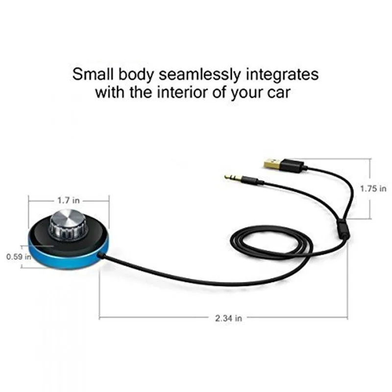 Lonleap Bluetooth гарнитура для авто Handsfree fm передатчик mp3 музыка AUX плеер стерео Aux