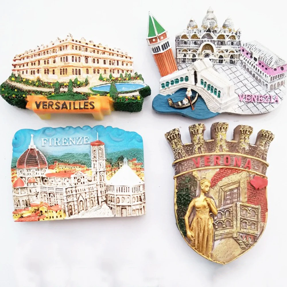 3D магнит на холодильник сувенирные Смола для путешествий по всему миру магниты