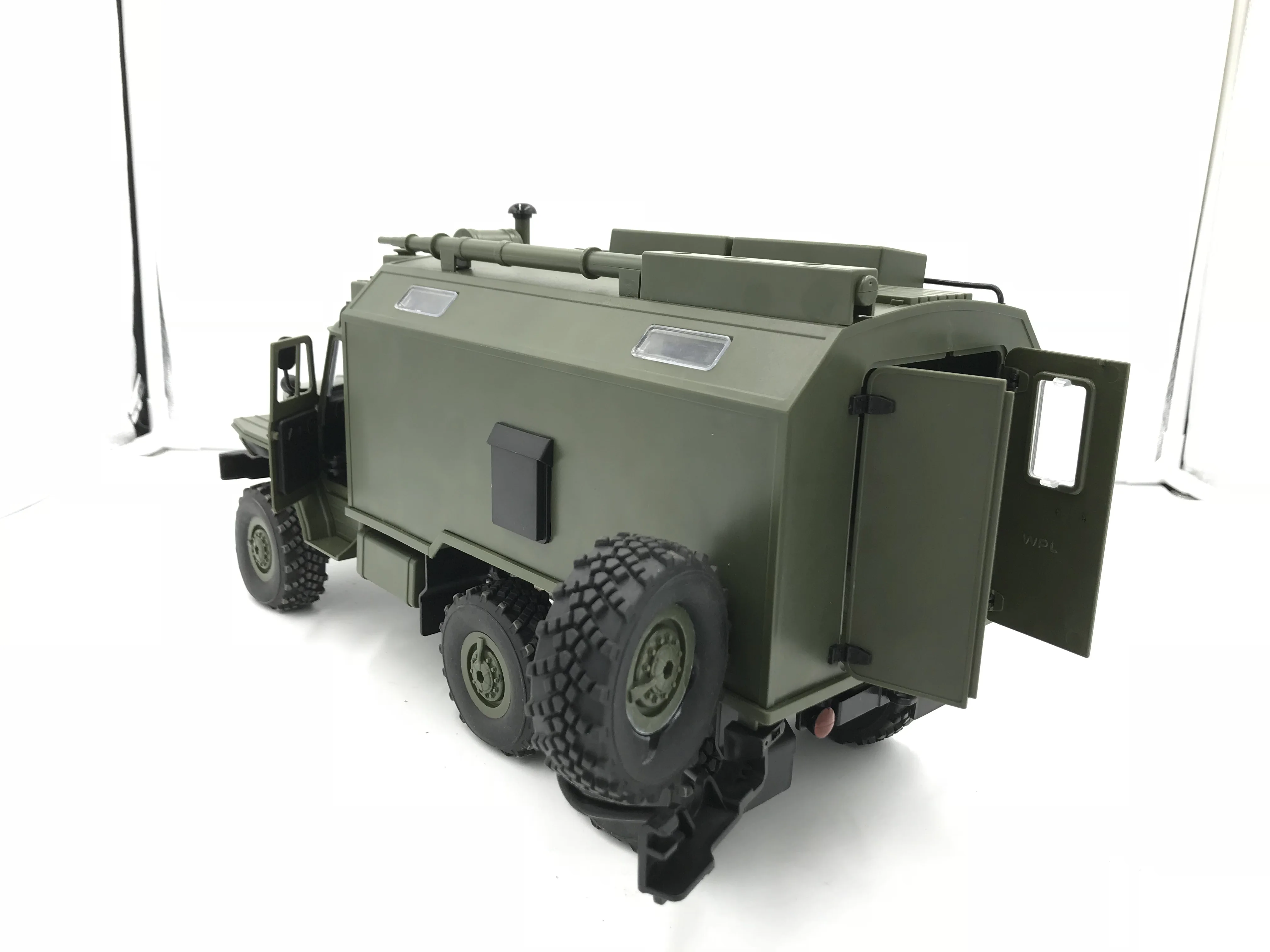 WPL b36k 1/16th Урал советский военное командование дистанционного Управление грузовик 6 колеса внедорожного автомобиля дистанционного Управление автомобиля