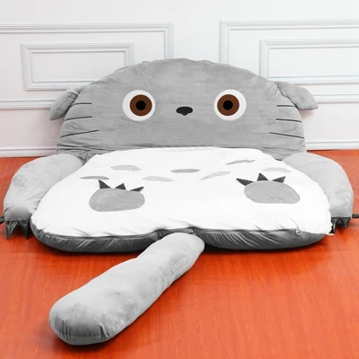 Classical Totoro Японское аниме Тоторо Кровать для отдыха татами милый мультфильм Тоторо beanbag мягкий для ребенка друг подарок украшение дома - Цвет: Classical Totoro