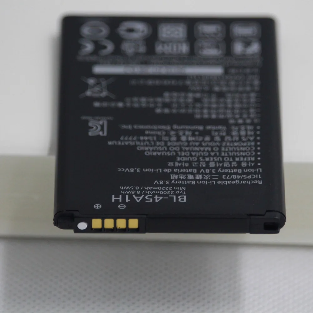 Внешняя Аккумуляторная батарея для LG K10 F670L F670K F670S F670 K420N LTE Q10 K420 BL45A1H 2300 мАч 2