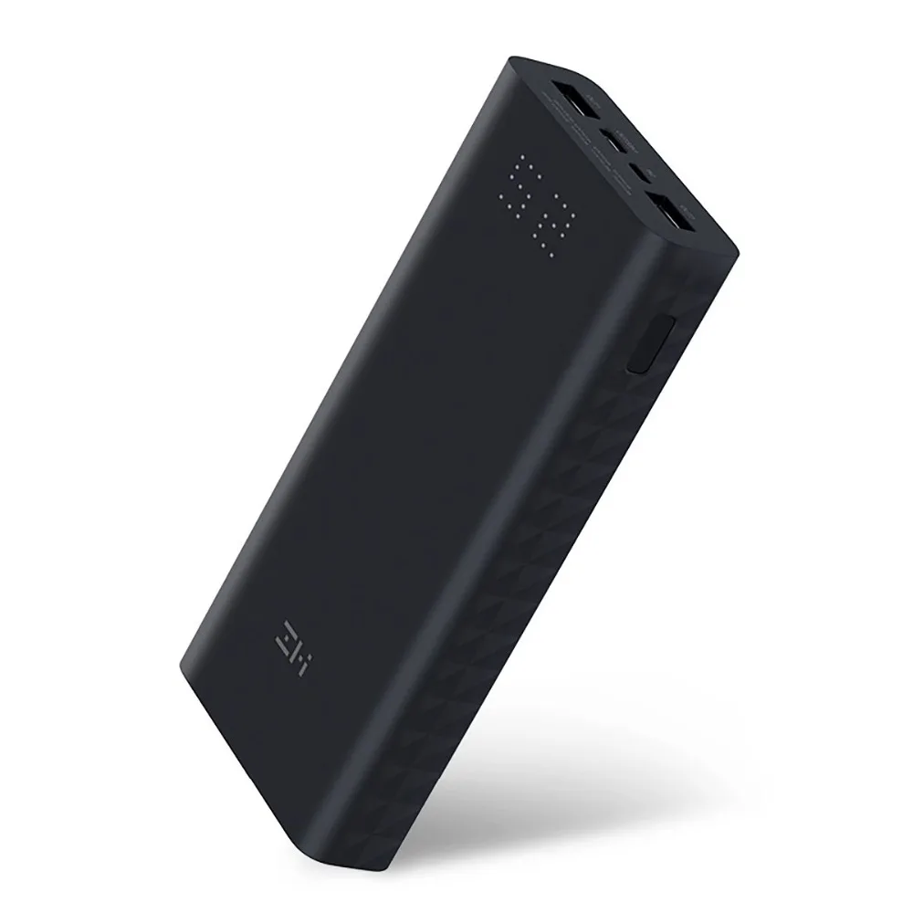 Внешний аккумулятор ZMI QB822 с 2 USB портами и поддержкой быстрой зарядки 27 Вт 20000