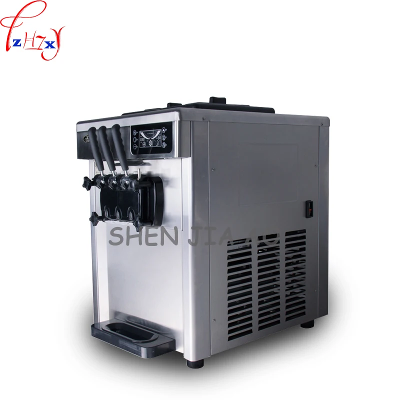 Аппарат для приготовления мягкого мороженого из нержавеющей стали 18 22 л/ч 220 В 2300