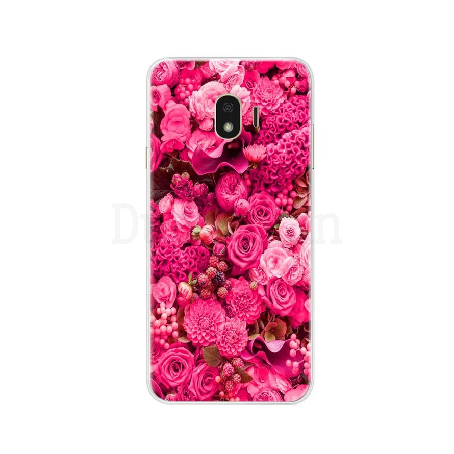 Слоновая кость Чехол для samsung Galaxy J4 sm-j400f TPU Мягкий силиконовый милый чехол для телефона для samsung Galaxy J4 Plus J415 Hoesje - Цвет: Слоновая кость