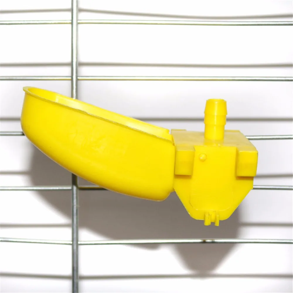 4 комплекта желтая птица перепелиный голубь автоматические питьевые чашки