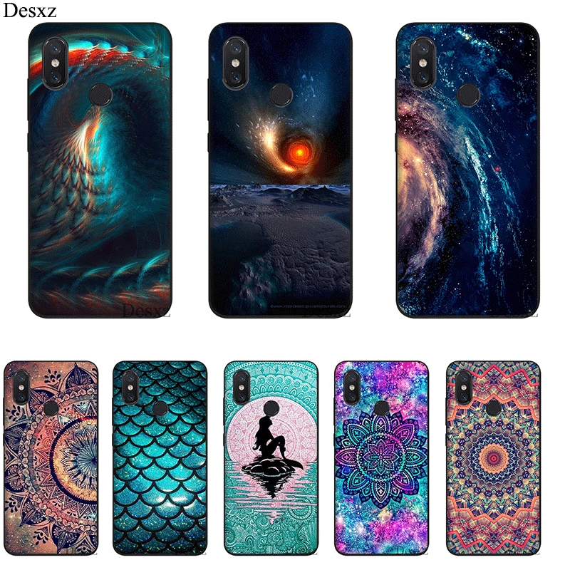 Чехол для телефона Xiaomi MiMAX3 6 8 9 10 SE A1 2 3 9T CC9 E Pro LiteSilicone Cover Cool Pictures On Bag Shell|Бамперы| |