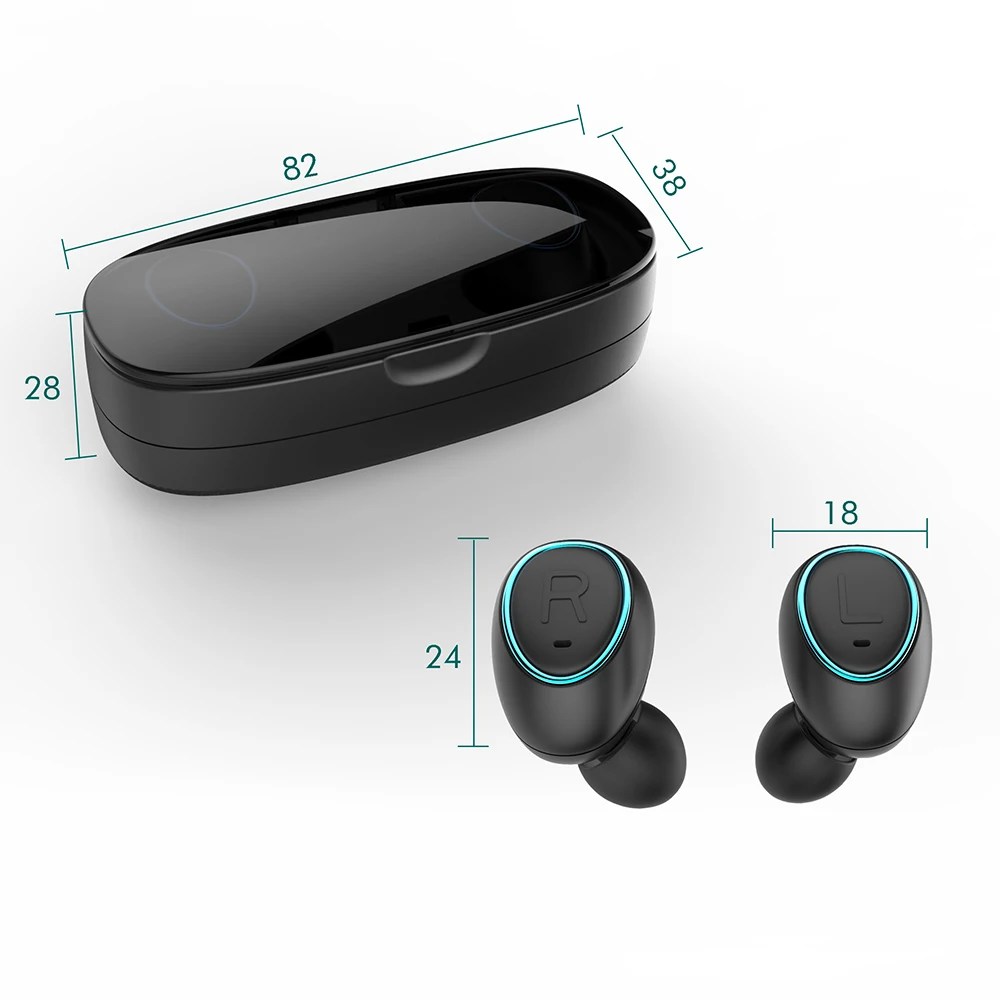 Новинка HTK18 TWS невидимые Мини Bluetooth наушники стерео беспроводные спортивные