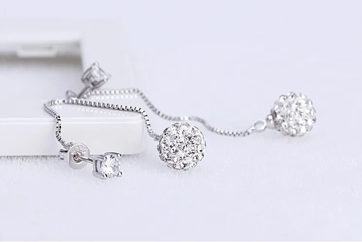 Новое поступление модные Шамбала Кристалл 925 стерлингового серебра женские