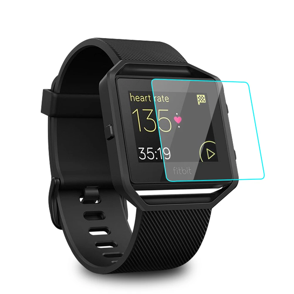 Закаленное стекло 9H 2.5D Защитная пленка для смарт-часов Fitbit Blaze защита экрана с