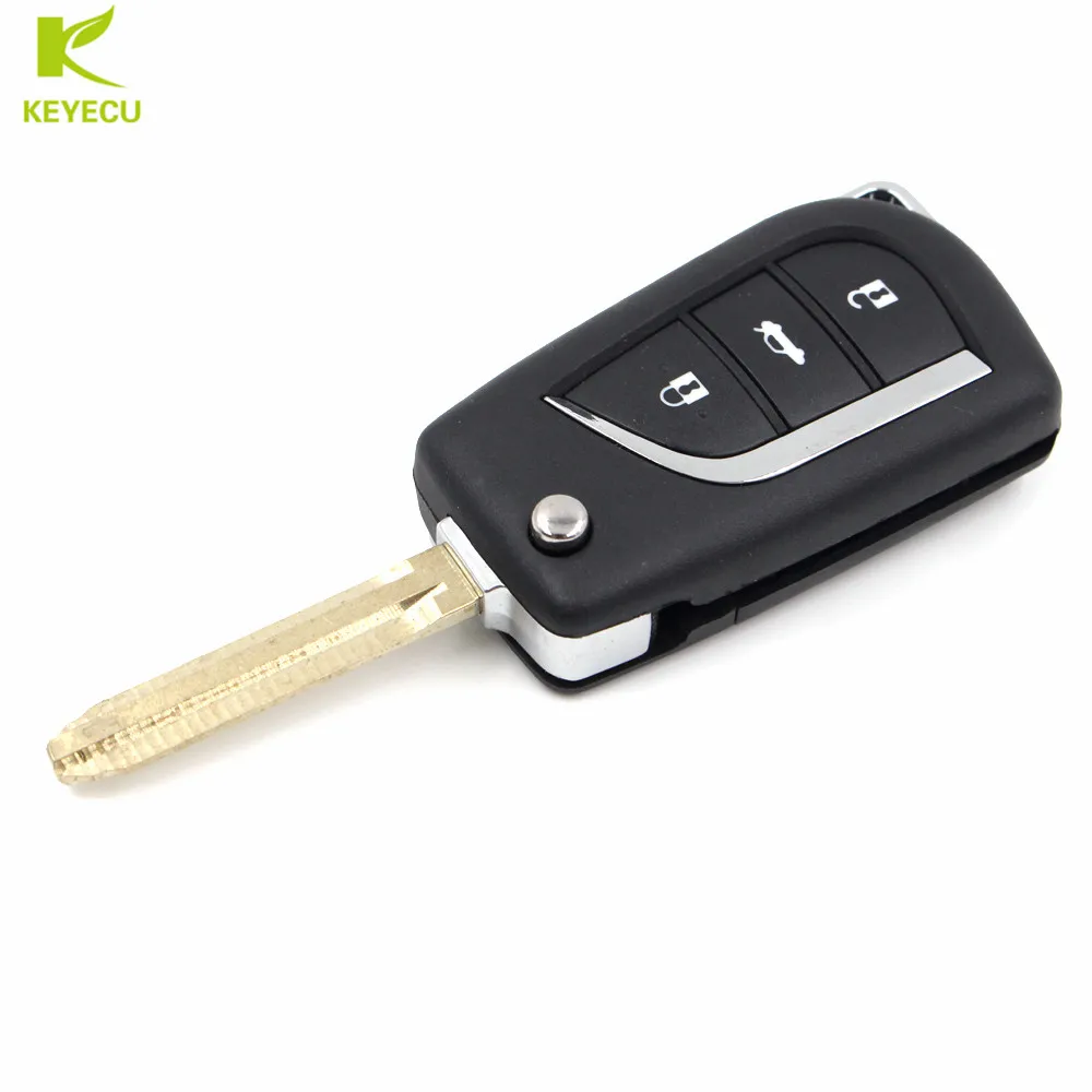 KEYECU обновленный дистанционный ключ 315 МГц для Toyota Camry Corolla Prado RAV4 Vios Yaris