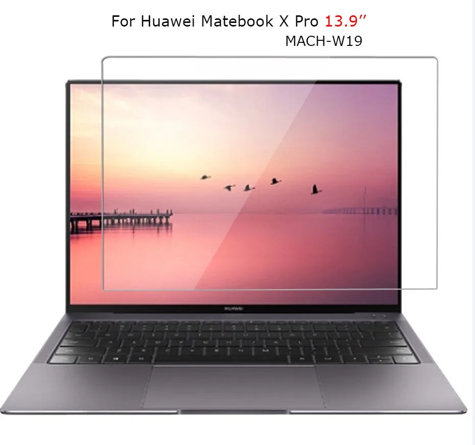 For Matebook X Pro Для huawei MateBook X 1" MateBook X Pro 13,9 пленка из закаленного стекла для huawei Matebook E 12 дюймов стеклянная защита экрана - Цвет: For Matebook X Pro