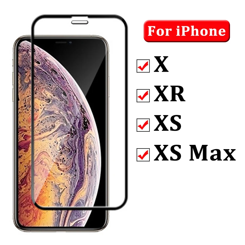 Стекло для iphone xr Защитное стекло xs закаленное apple i phone aiphone x r s max xsmax экрана |
