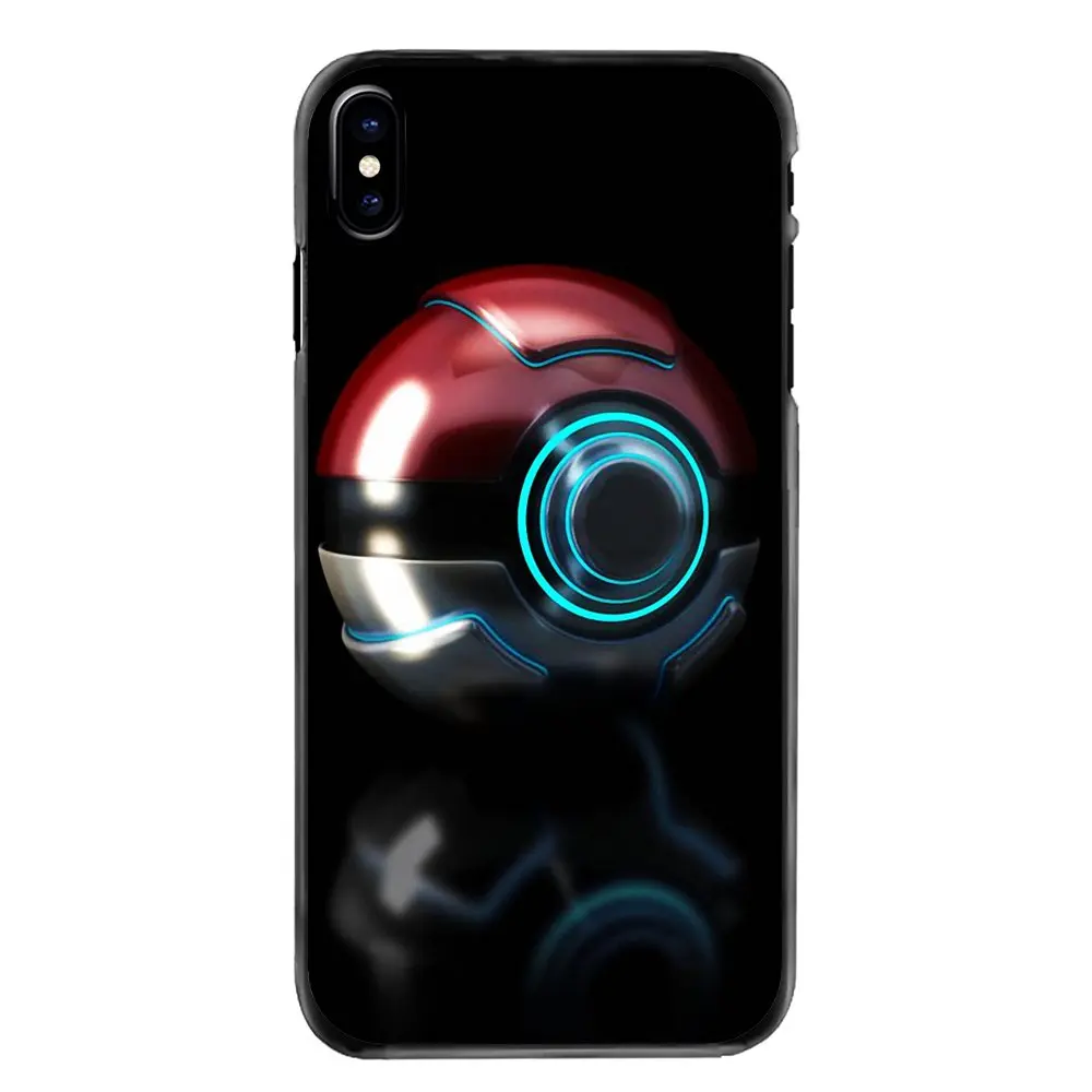 Чехлы для телефонов красный белый Покемон покебол Valor Mystic Team iPhone 4 4S 5 5S 5C SE 6 6S 7 8 Plus X