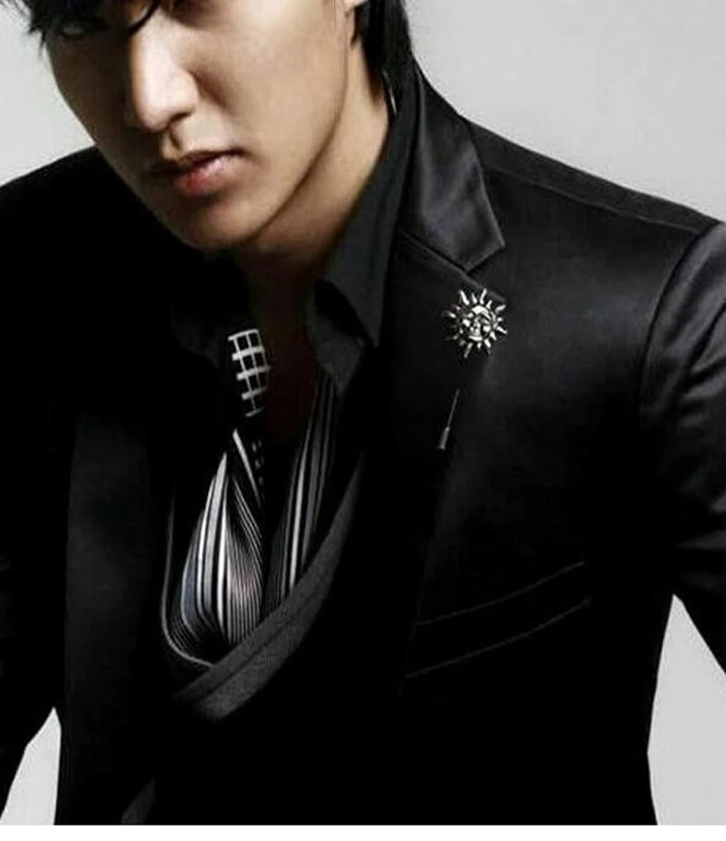 Unisex Men Sun Moon Brooch Pins Collar Suit Stick Breastpin Lapel Pin Accessories For Gift | Украшения и аксессуары